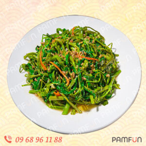 1.Rau muống đặc biệt sốt sambal cay