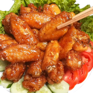 3.cánh gà chiên mắm