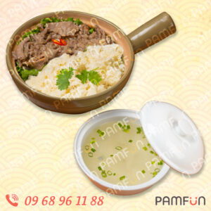 4. Cơm Hải nam thịt bò xào