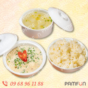 5.Cơm hải nam trứng thịt hấp grap