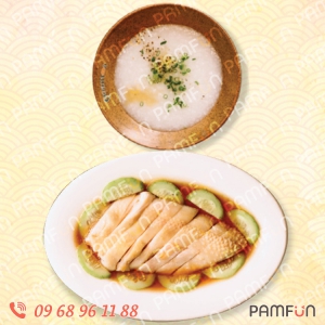 Cháo Gà Luộc Hải Nam