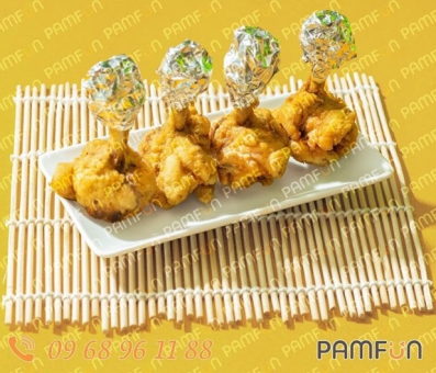 PAMFUN chiêu đãi học sinh giỏi Hà Nội cơm gà Hải Nam Singapore