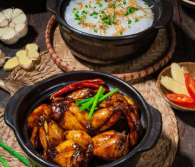 Kì lạ nhà hàng tuyển ếch cho món cháo ếch Singapore bằng cách đo vòng đùi