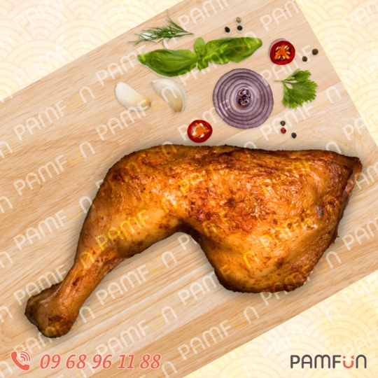 Đùi Gà Quay Góc Tư