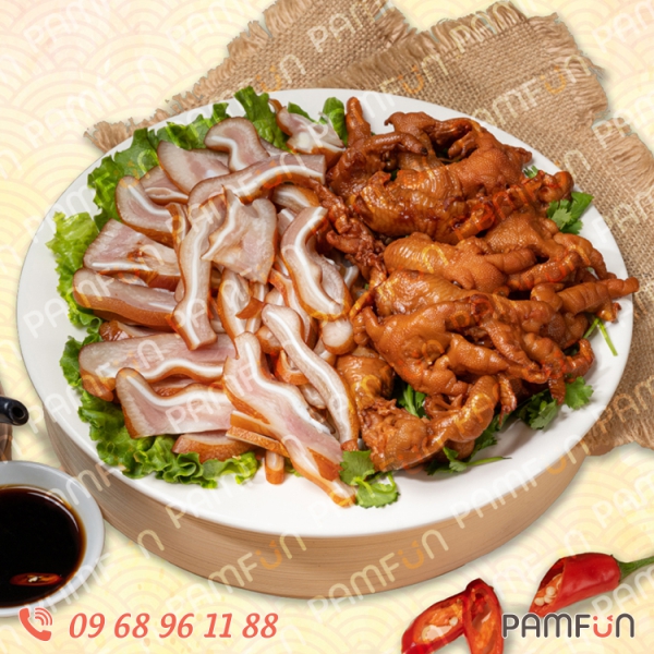 Chân Gà + Tai Heo Xì Dầu Singapore